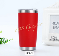 20 Oz. Powder Coated - Tumbler- Engraved