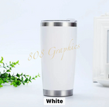 20 Oz. Powder Coated - Tumbler- Engraved