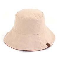 Rust C.C Reversible Cloche Bucket Hat