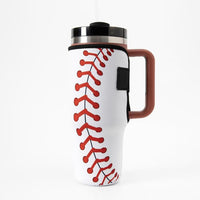 Baseball- 40oz Tumbler Neoprene Sleeve