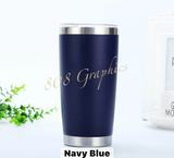 20 Oz. Powder Coated - Tumbler- Engraved