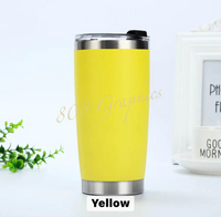 20 Oz. Powder Coated - Tumbler- Engraved