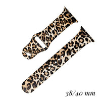 Cheetah Print Interchangeable Silicone Smart Watch Band for Smart Watches Only