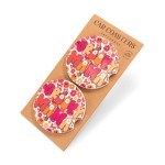 Set of 2 Stoneware Coasters Featuring Retro 'Groovy Mama' Print