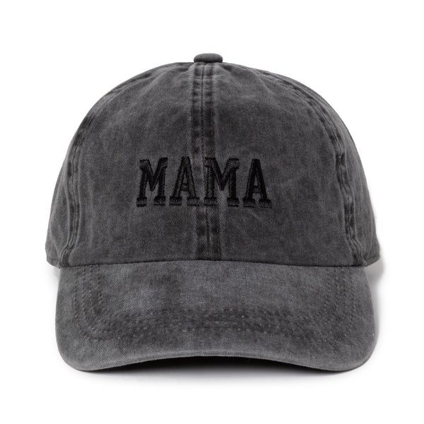 Monochromatic MAMA Embroidered Baseball Cap