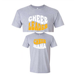 Cheerleader & Cheermama matching shirt sets