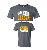 Cheerleader & Cheermama matching shirt sets