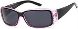 Polarized Rhinestone Sunglasses