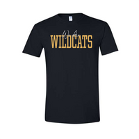 We Are Wildcats (printed with metallic gold ink)